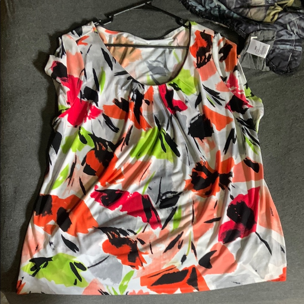 Floral Multicolor Women's Top